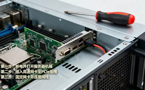 服务器系列如何配置增强高速网卡？，配置步骤是什么？