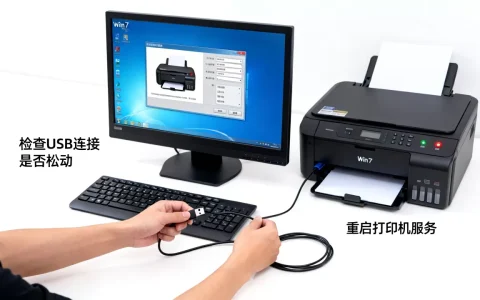 win7打印机不显示服务器错误怎么解决