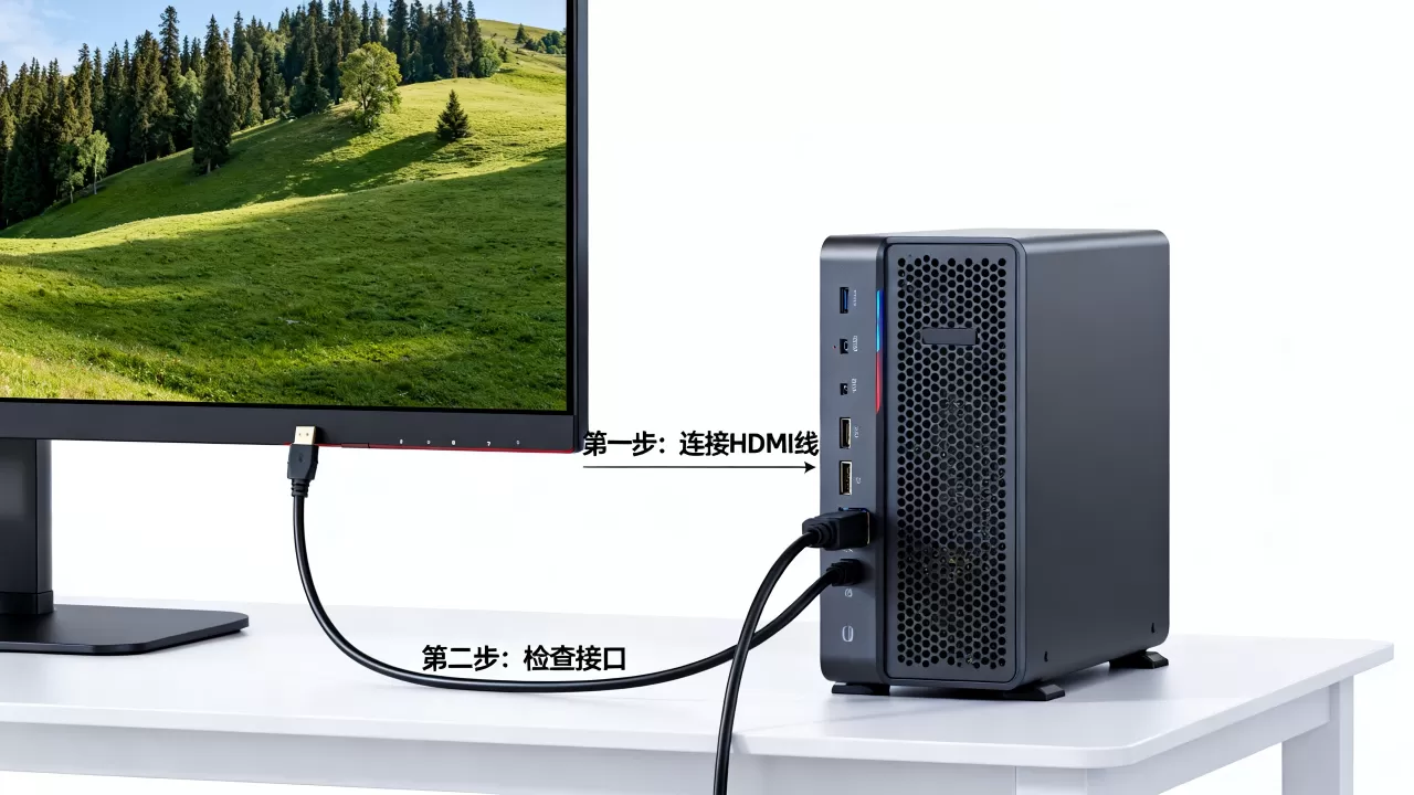 服务器主机如何连接显示屏,连接失败怎么办 服务器主机如何连接显示屏,连接失败怎么办