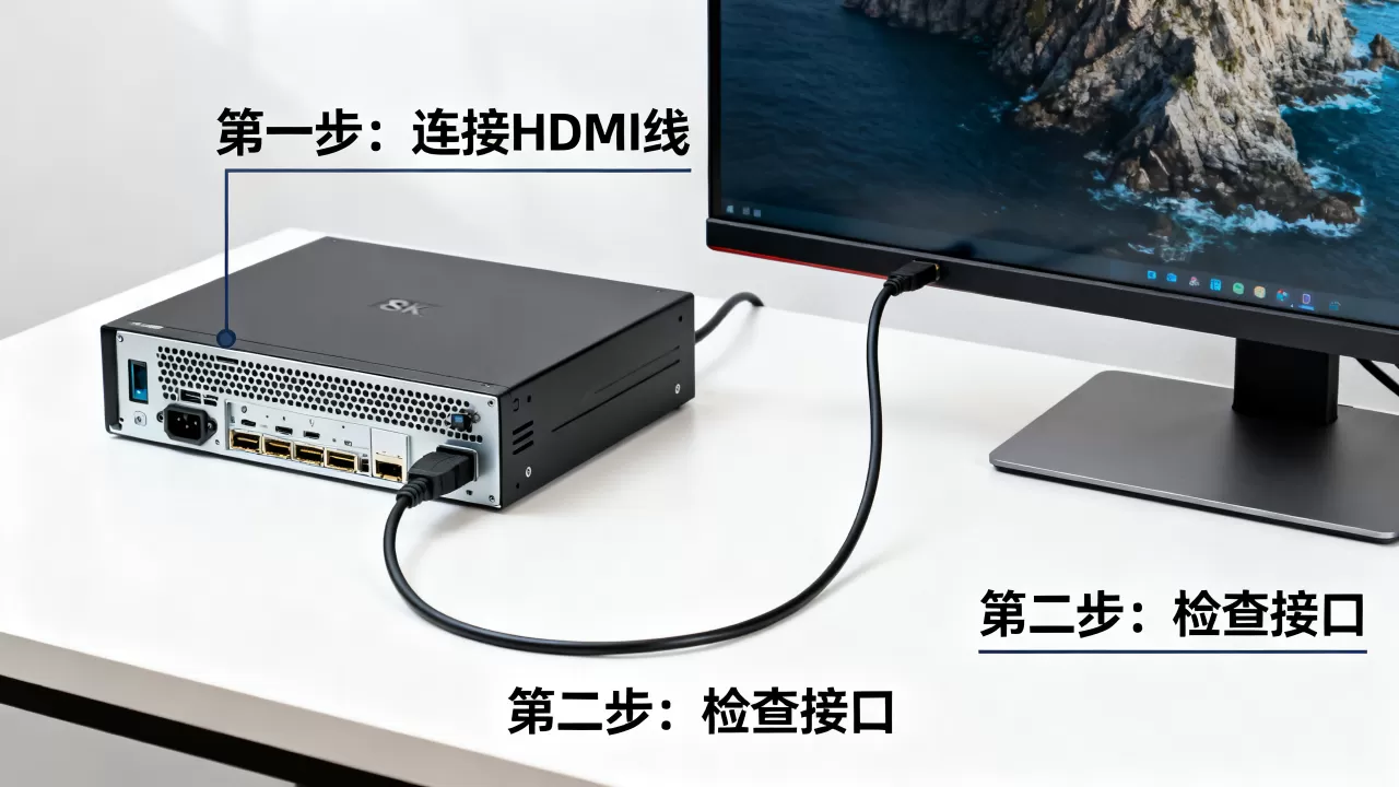 服务器主机如何连接显示屏,连接失败怎么办 服务器主机如何连接显示屏,连接失败怎么办