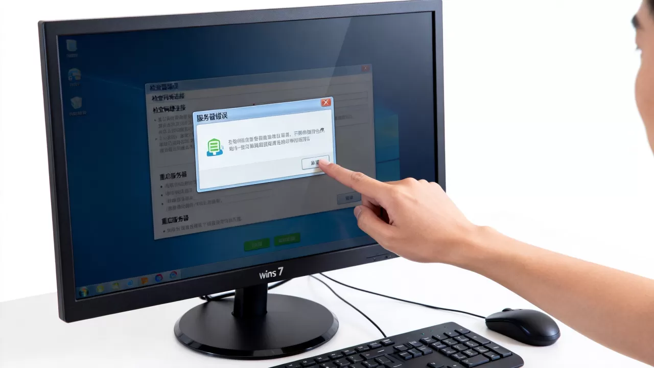 win7打开图片服务器错误怎么办？，原因是什么？