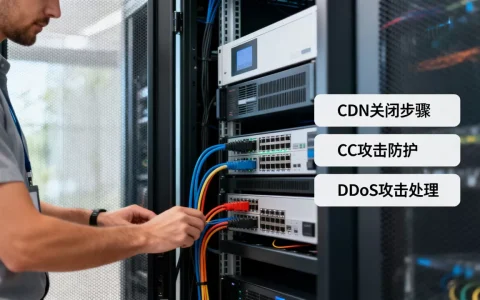 服务器怎么关闭CDN，CC/DDoS攻击怎么处理？