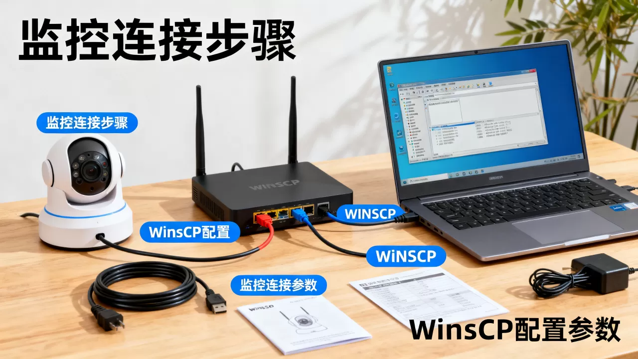 监控怎么连接到路由器，WinSCP连不上怎么办？