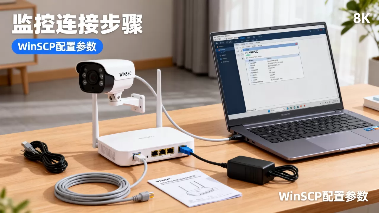 监控怎么连接到路由器，WinSCP连不上怎么办？