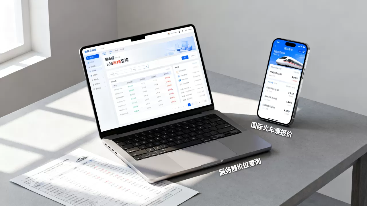 服务器价位和国际火车票的最新报价哪里查，怎么买最便宜？