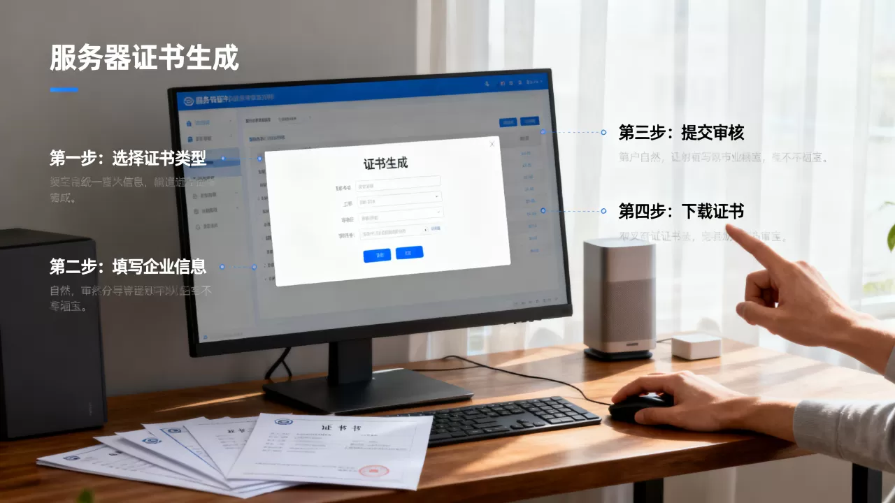服务器证书生成的具体步骤是什么,怎么生成? 服务器证书生成的具体步骤是什么,怎么生成?