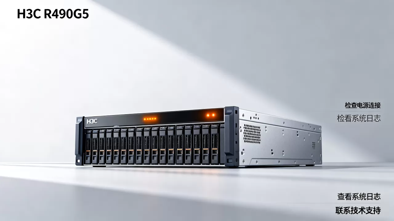 h3cR4900G5服务器闪橙色灯怎么解决,是什么原因? h3cR4900G5服务器闪橙色灯怎么解决,是什么原因?
