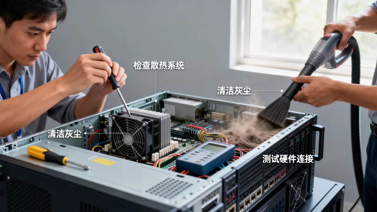 服务器硬件维护与支持的关键步骤是什么，维护方案有哪些