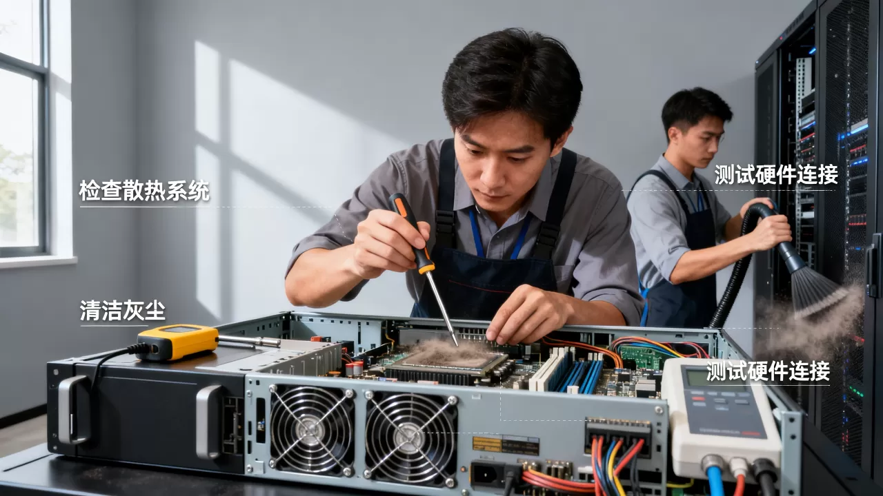 服务器硬件维护与支持的关键步骤是什么，维护方案有哪些