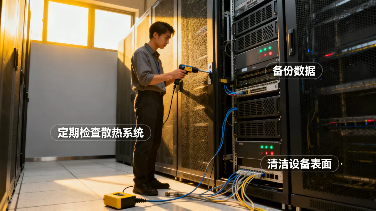 服务器日常维护和操作怎么做，有哪些注意事项？