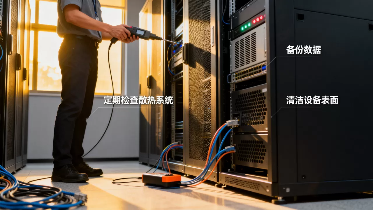 服务器日常维护和操作怎么做，有哪些注意事项？