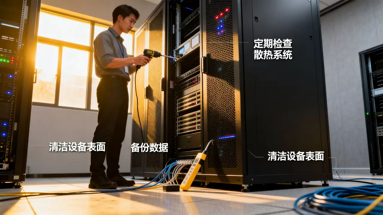 服务器日常维护和操作怎么做，有哪些注意事项？