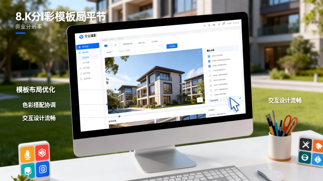 房产网站模板怎么设置效果更好，有哪些注意事项？