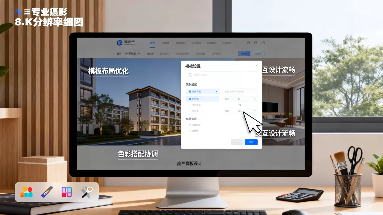 房产网站模板怎么设置效果更好，有哪些注意事项？