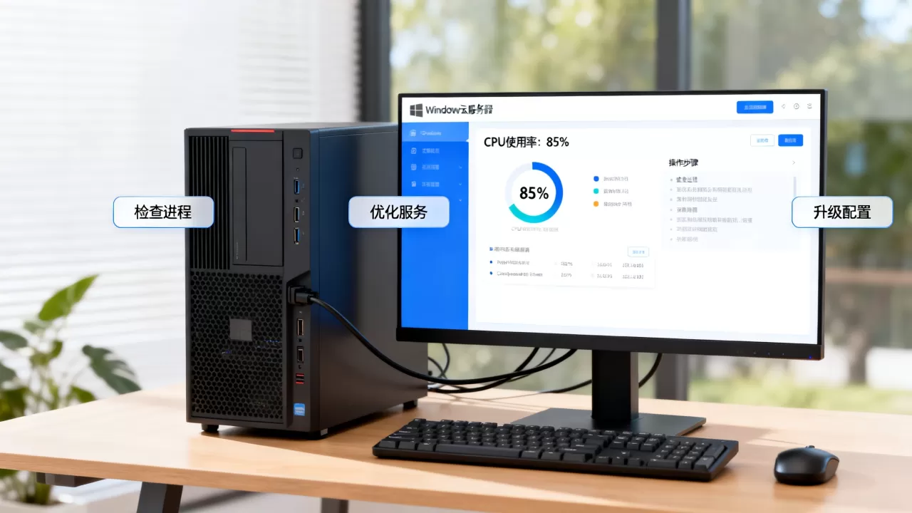 Windows云服务器CPU使用率高怎么办?,如何解决? Windows云服务器CPU使用率高怎么办?,如何解决?