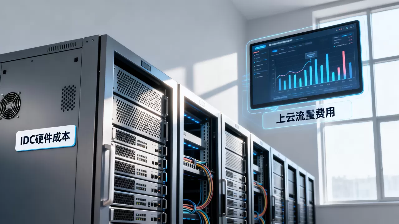 服务器IDC上架与上云成本哪个更低?,怎么选? 服务器IDC上架与上云成本哪个更低?,怎么选?