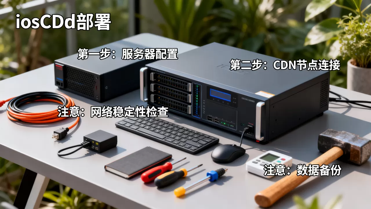 ioscdn部署的步骤是什么，有哪些注意事项？