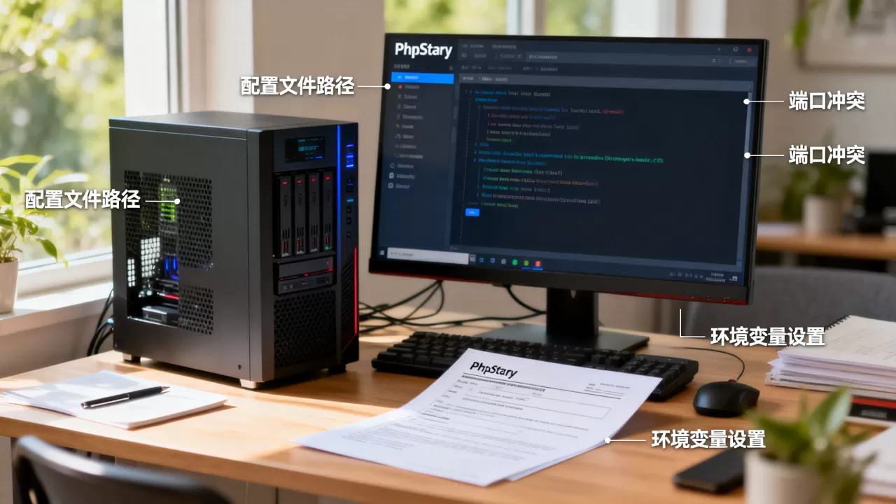 服务器phpstudy配置常见问题有哪些，怎么解决