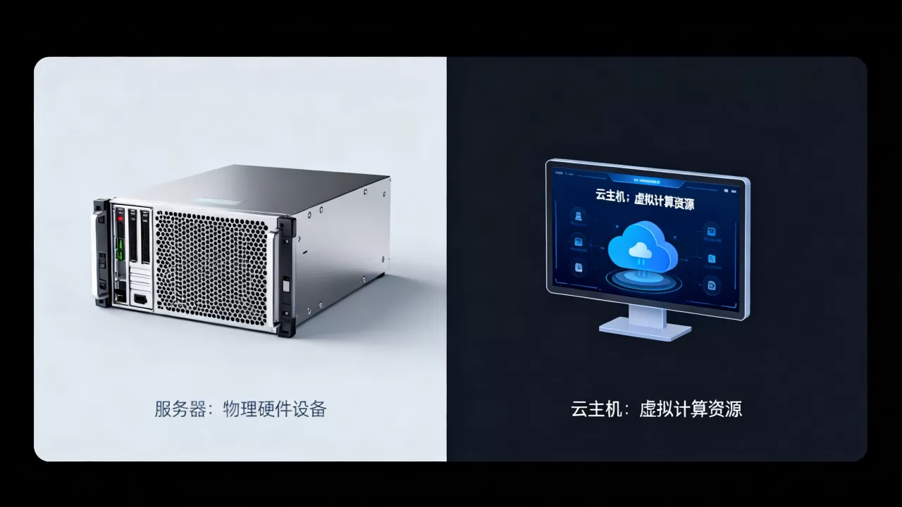 服务器和云主机是什么意思，有什么区别？