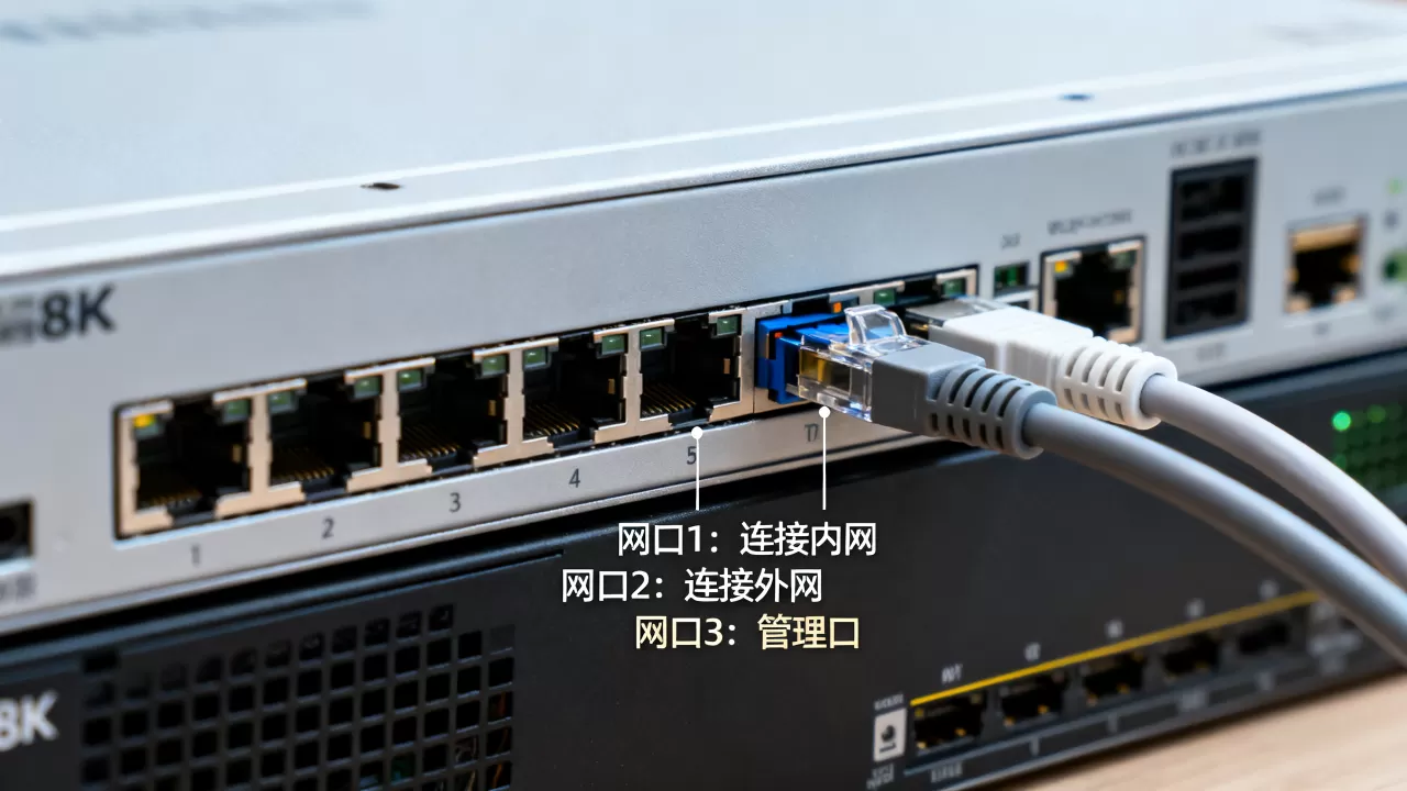 服务器上多个个网口有什么用途，怎么配置？