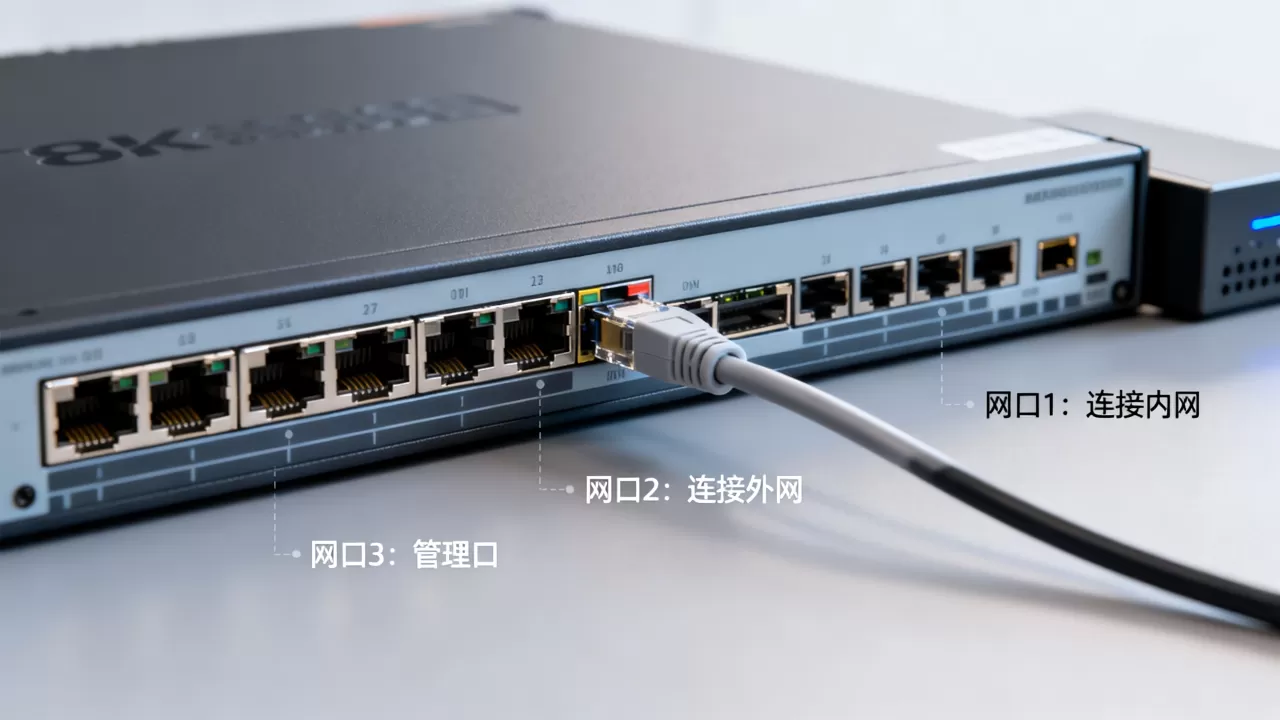 服务器上多个个网口有什么用途，怎么配置？