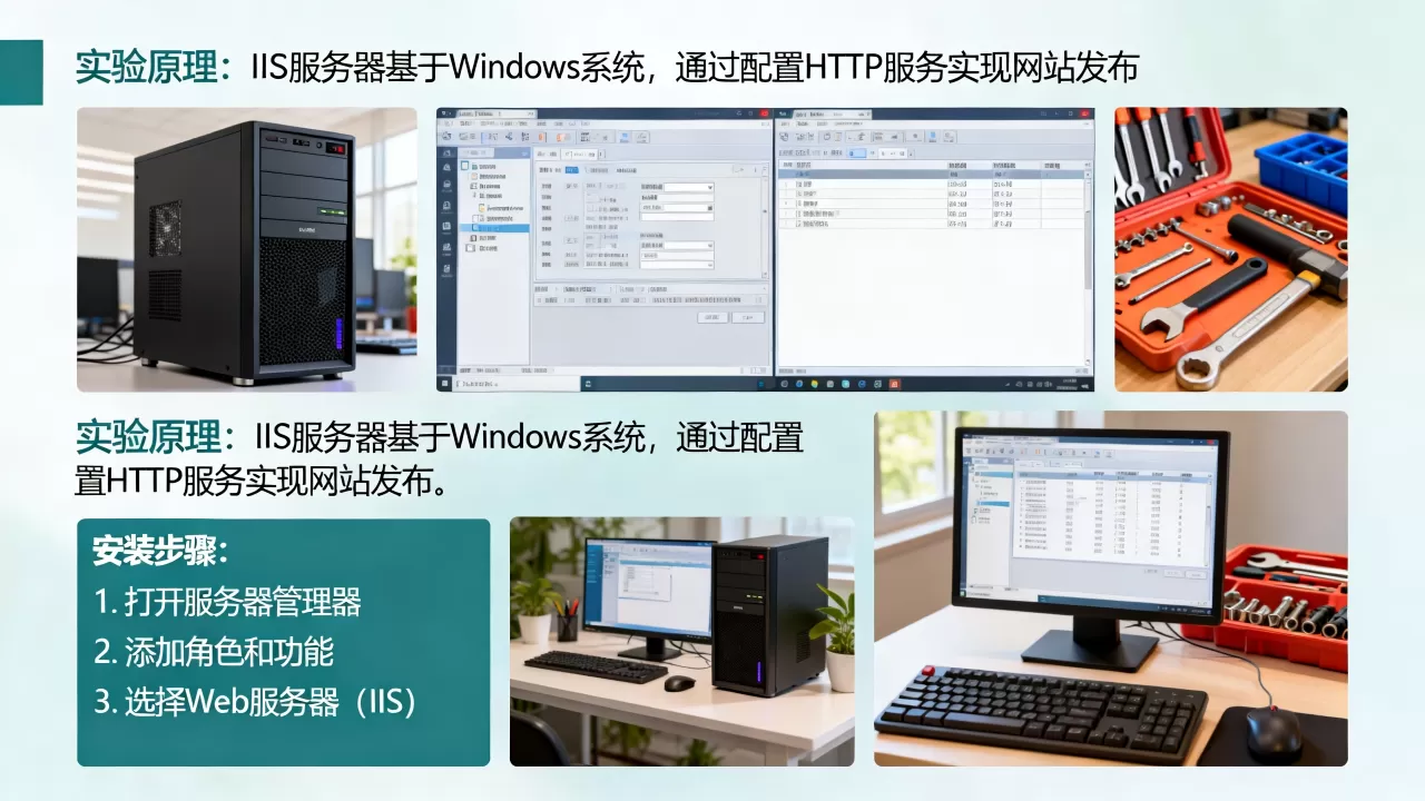 IIS服务器安装配置实验原理是什么,IIS安装步骤有哪些? IIS服务器安装配置实验原理是什么,IIS安装步骤有哪些?