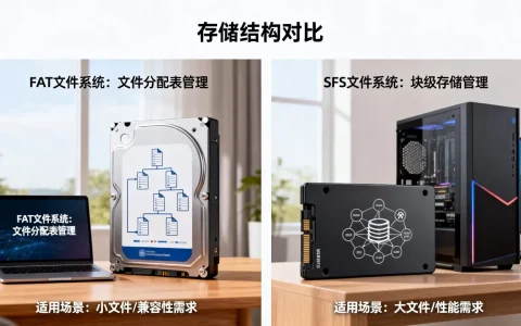 FAT文件存储方式与SFS有哪些区别？，如何选择？