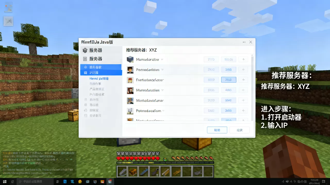我的世界Java服务器哪个好玩？，怎么进