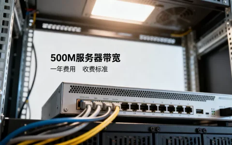500M服务器带宽一年要多少钱，服务器带宽怎么收费？
