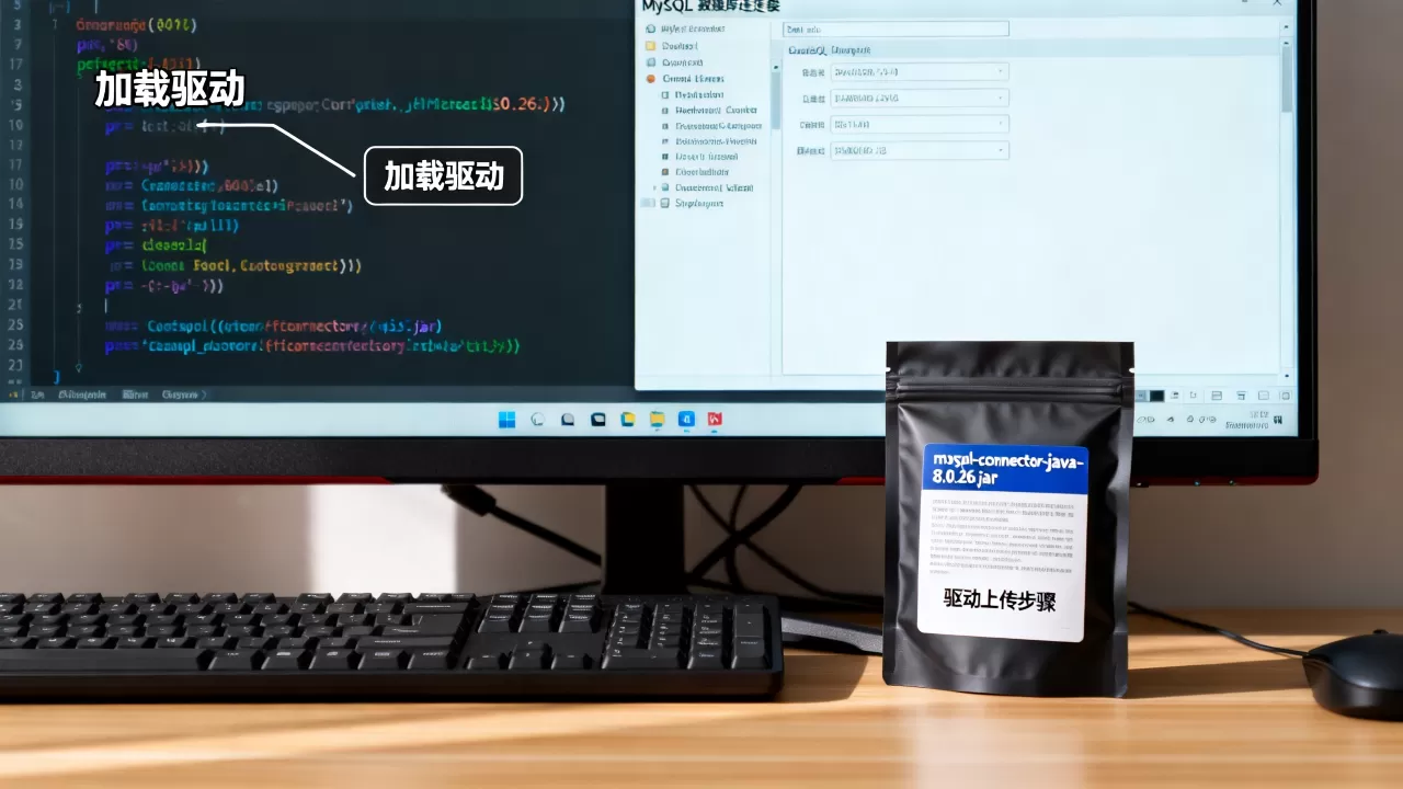 如何封装连接MySQL数据库？，上传驱动步骤有哪些？