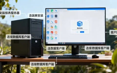 服务器找客户端怎么装？，安装报表服务器和数据库客户端怎么做？