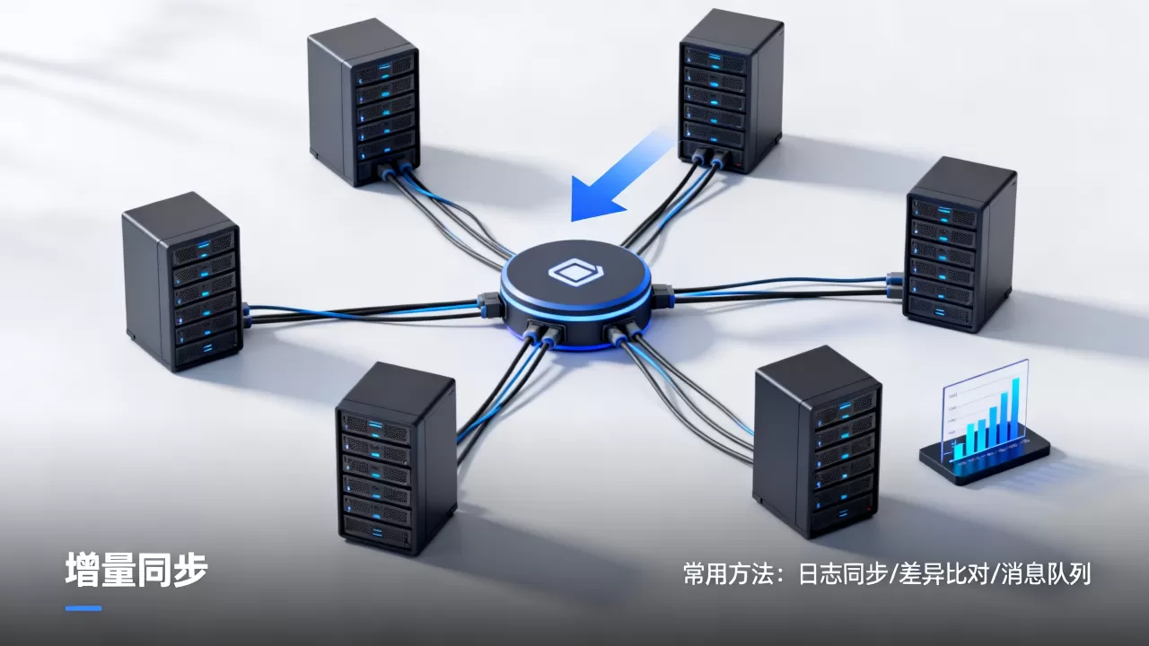 如何实现分布式缓存的增量同步?,有哪些常用方法? 如何实现分布式缓存的增量同步?,有哪些常用方法?