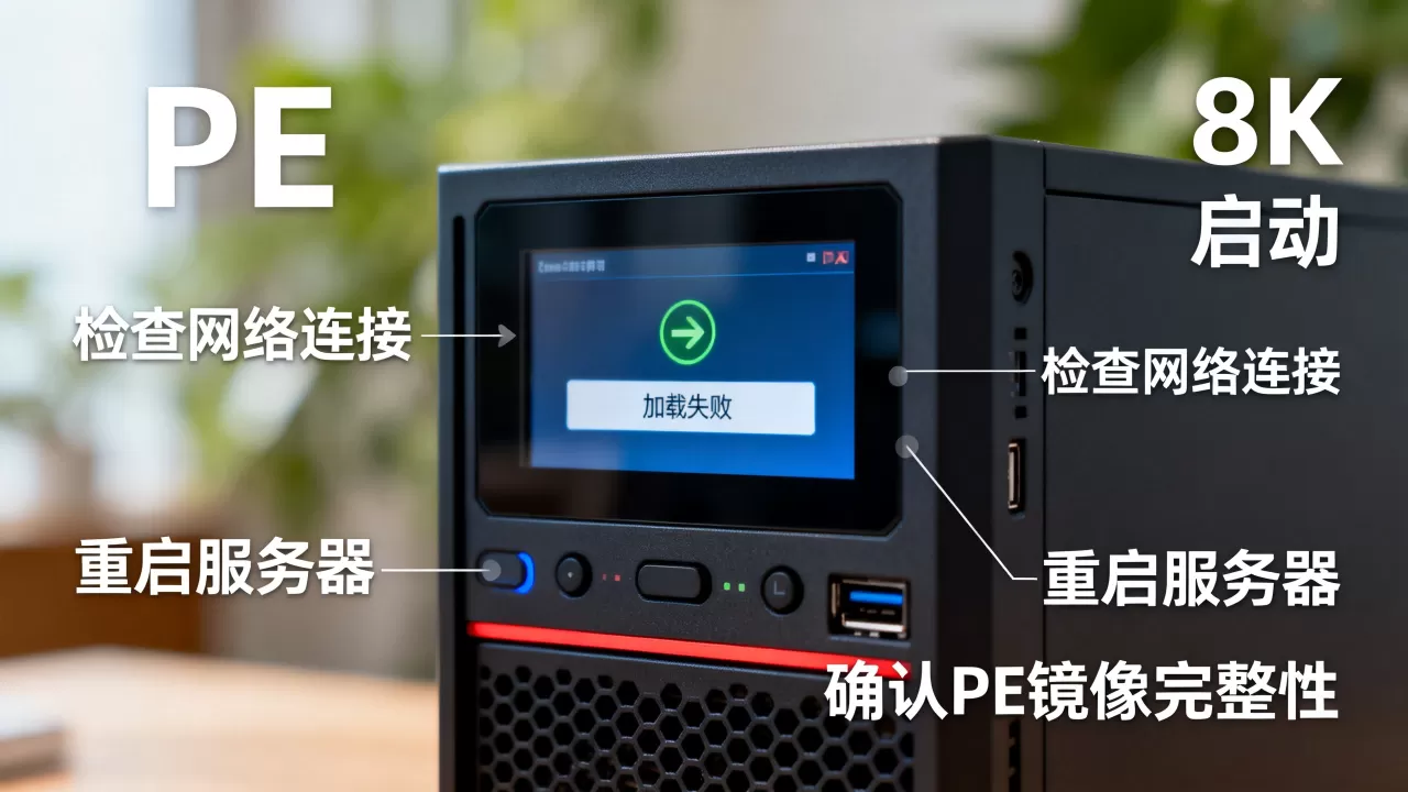 服务器进PE一直在加载失败怎么办,原因是什么? 服务器进PE一直在加载失败怎么办,原因是什么?