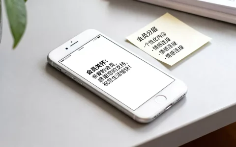 发会员关怀短信的公司常用概念是什么，怎么用？