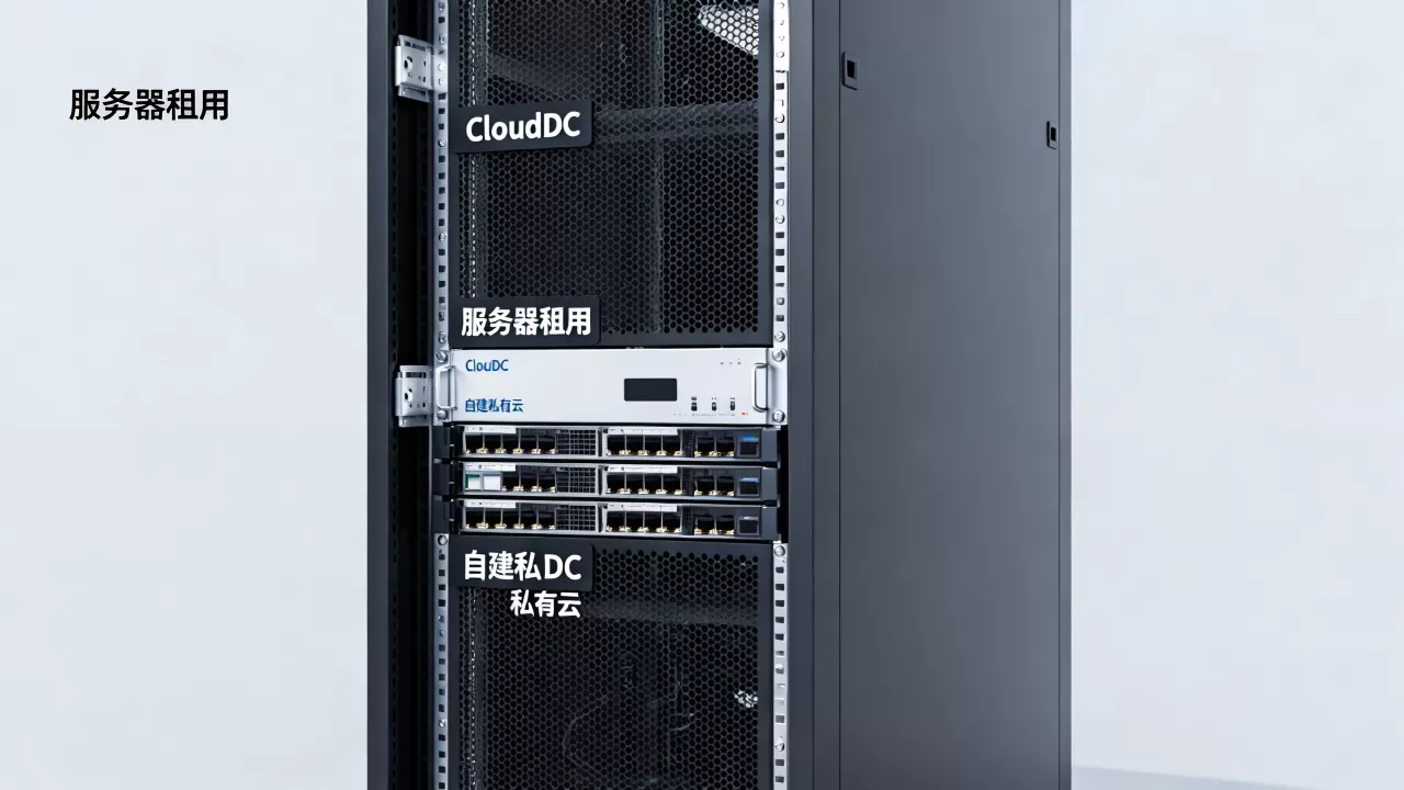服务器租用产权和CloudDC哪个好？，自建私有云怎么选？