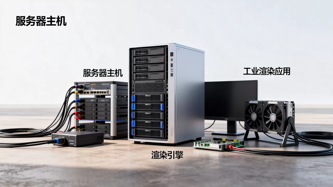服务器主机真的靠渲染吗，工业渲染应用怎么搭建