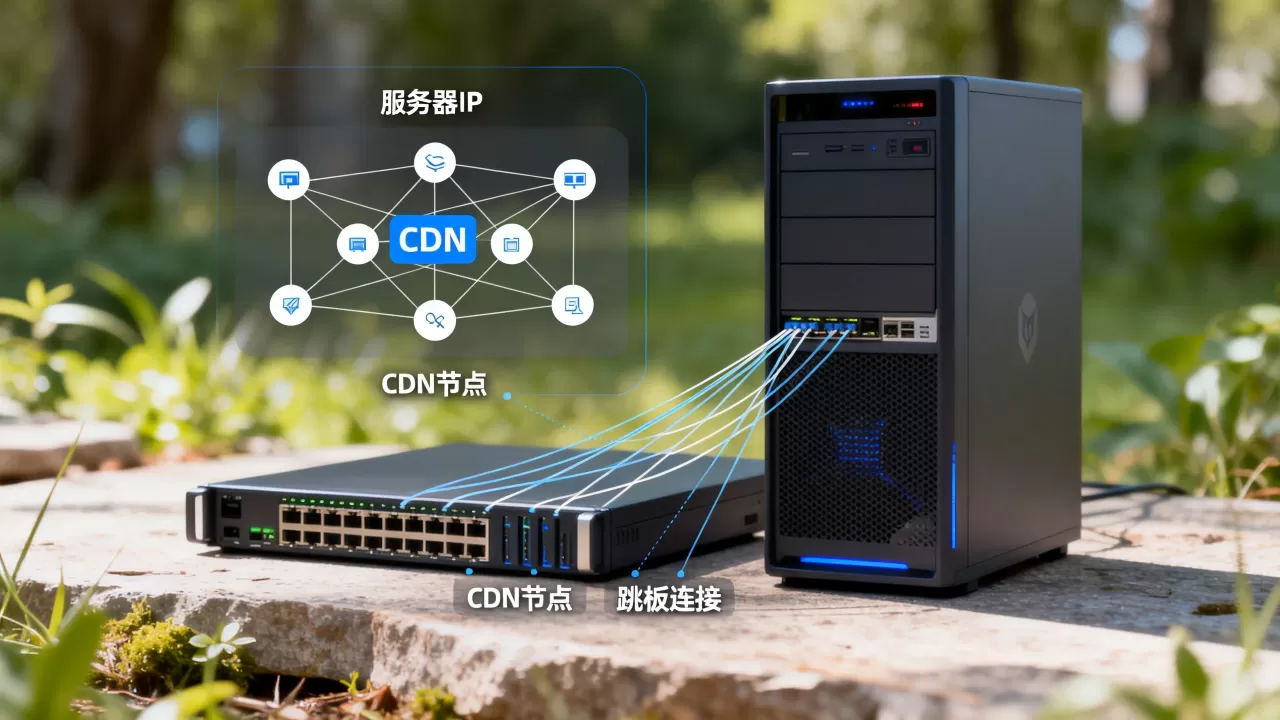 服务器IP挂CDN做跳板到底安全吗，有哪些风险
