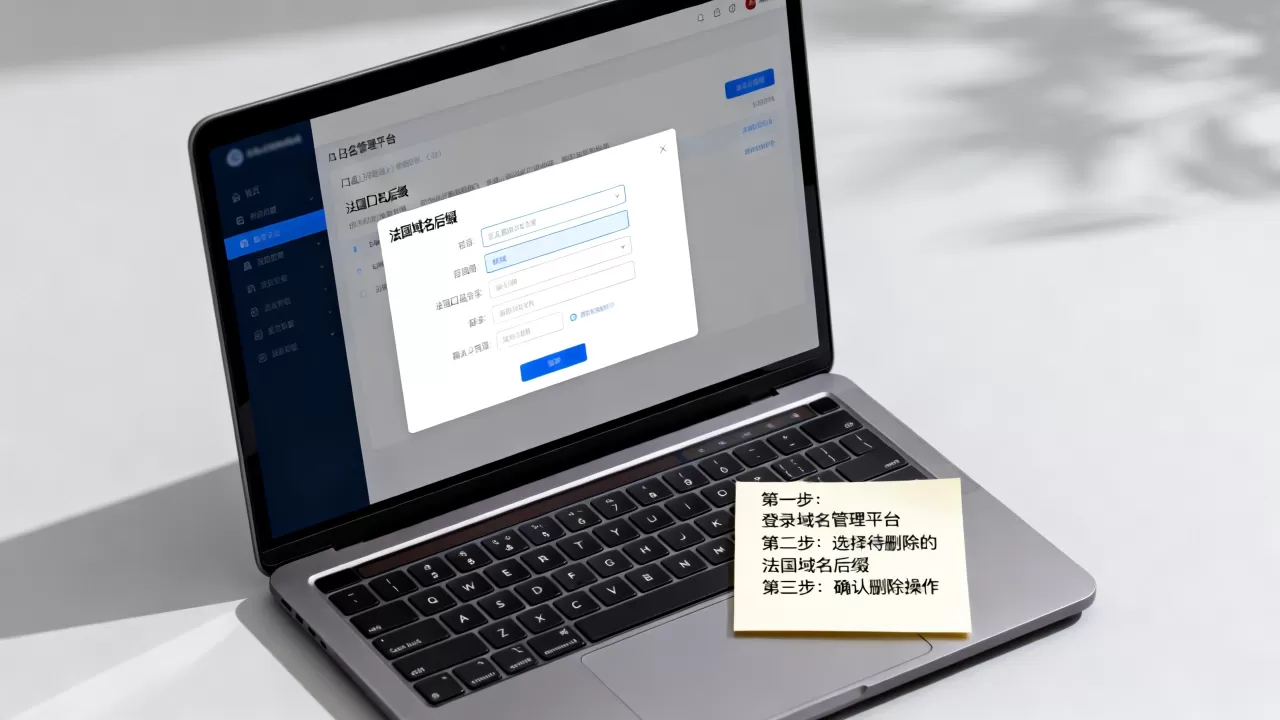 法国域名后缀删除入网域名后缀怎么操作?,步骤有哪些? 法国域名后缀删除入网域名后缀怎么操作?,步骤有哪些?