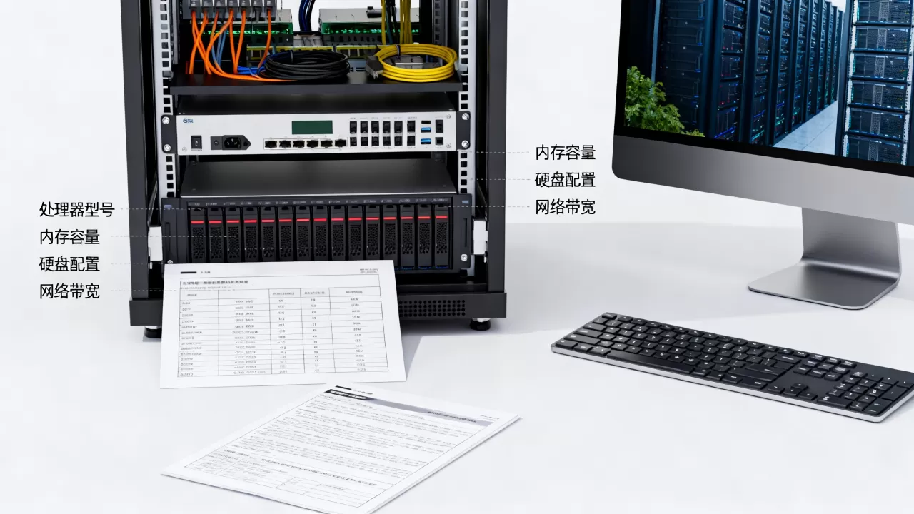 服务器配置信息具体包含哪些内容？，怎么查？