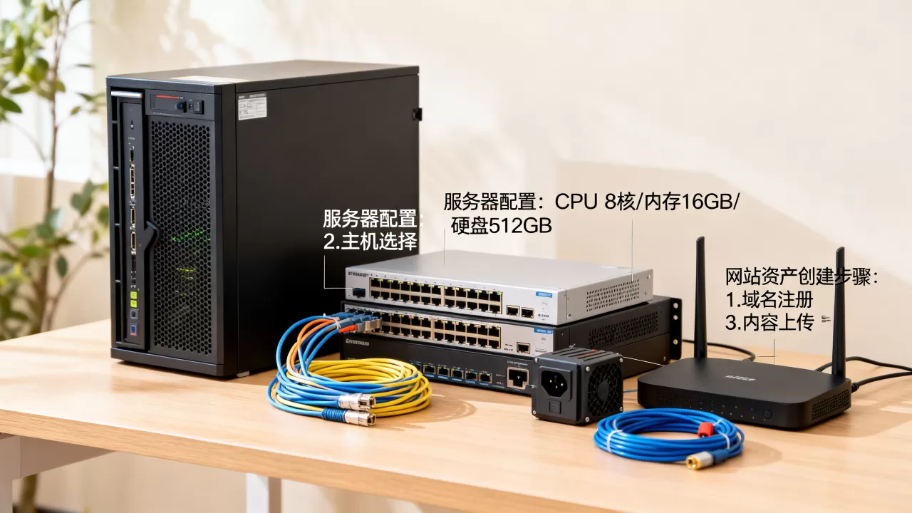 服务器创建网站需要什么配置？，如何创建网站资产