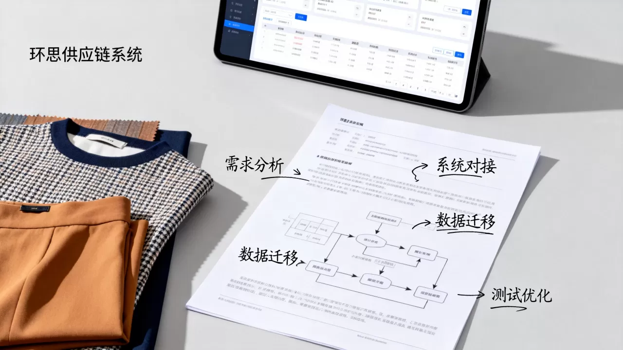 服装网站建设方案如何整合环思供应链功能？，有哪些步骤？