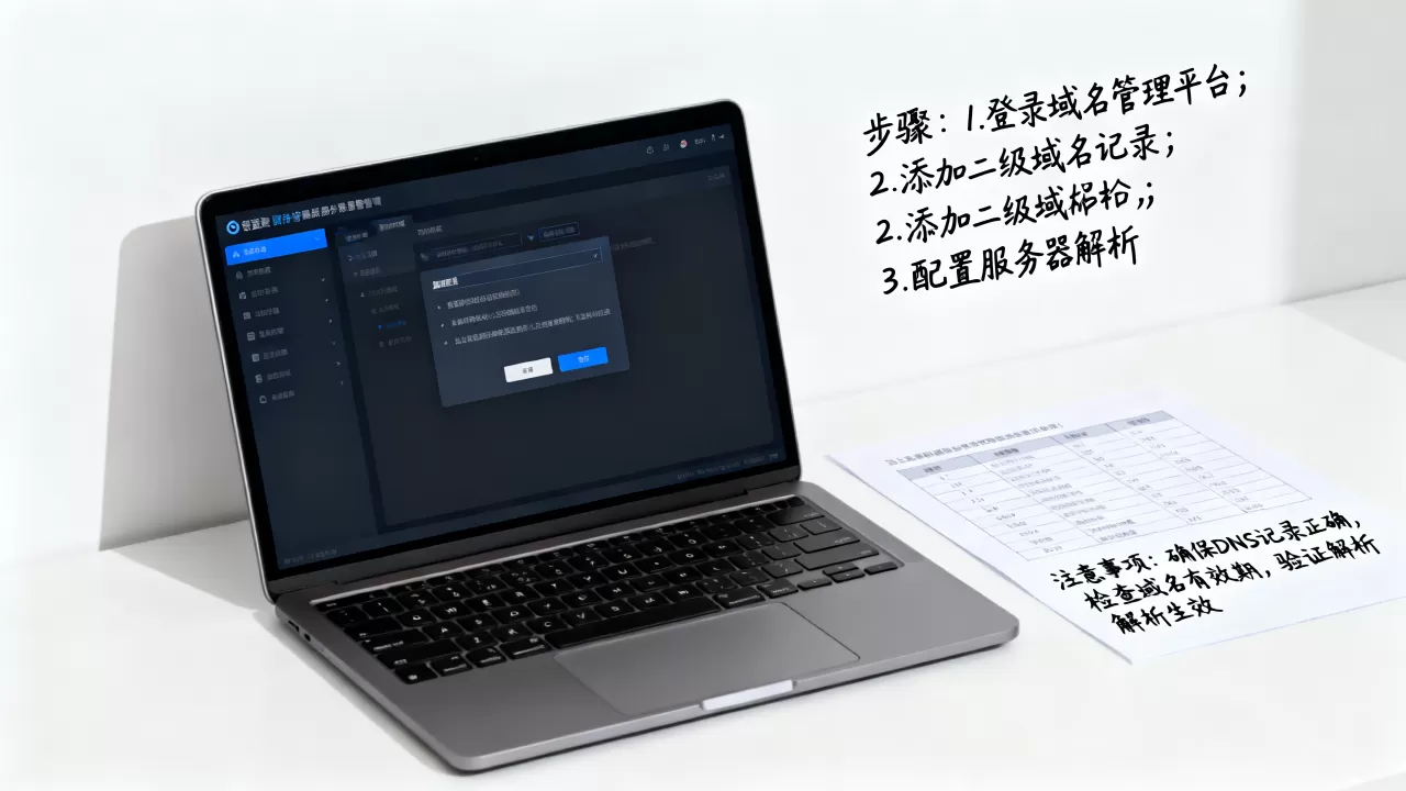服务器配置二级域名步骤是什么,注意事项有哪些? 服务器配置二级域名步骤是什么,注意事项有哪些?