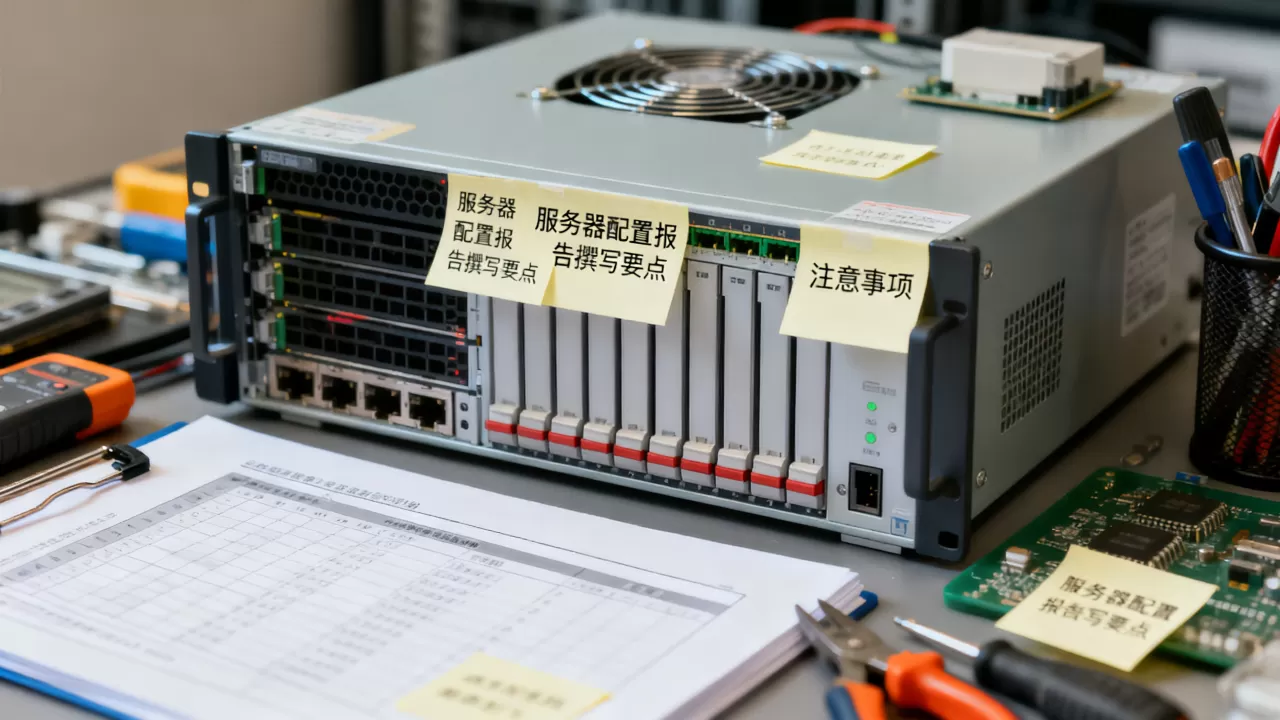 服务器配置报告怎么写,需要注意哪些事项? 服务器配置报告怎么写,需要注意哪些事项?