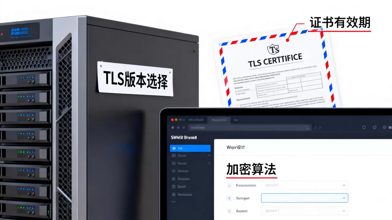 服务器浏览器TLS配置有哪些注意事项？,怎么设置