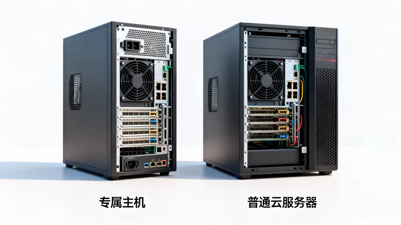 专属主机与普通云服务器有什么区别，哪个更划算？