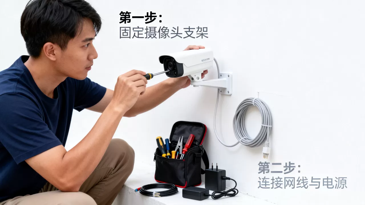 监控系统自己动手安装要多少钱，怎么安装？