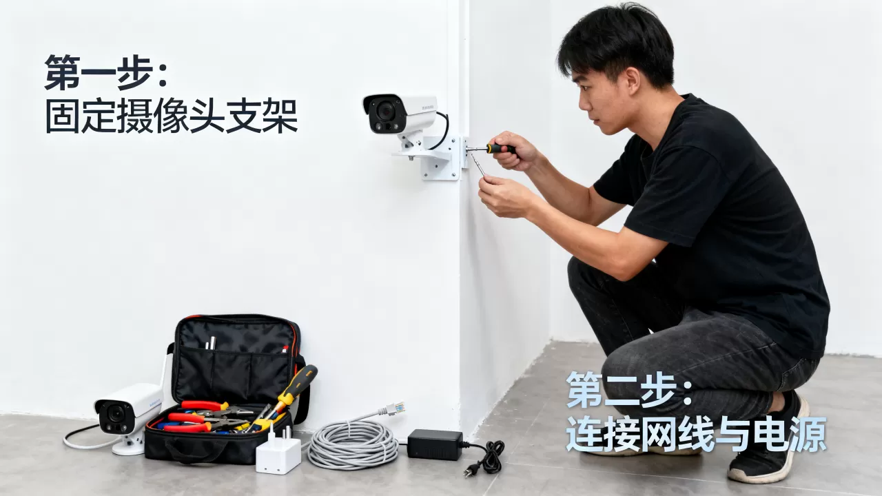 监控系统自己动手安装要多少钱，怎么安装？
