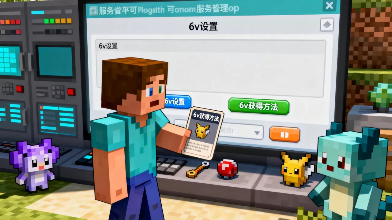 我的世界神奇宝贝服务器op如何改6v?,6v怎么获得 我的世界神奇宝贝服务器op如何改6v?,6v怎么获得
