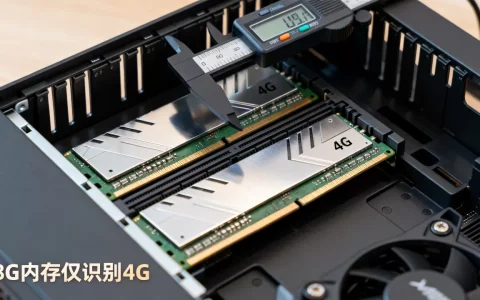 服务器明明装的是8G内存为何只有4G？，怎么回事？