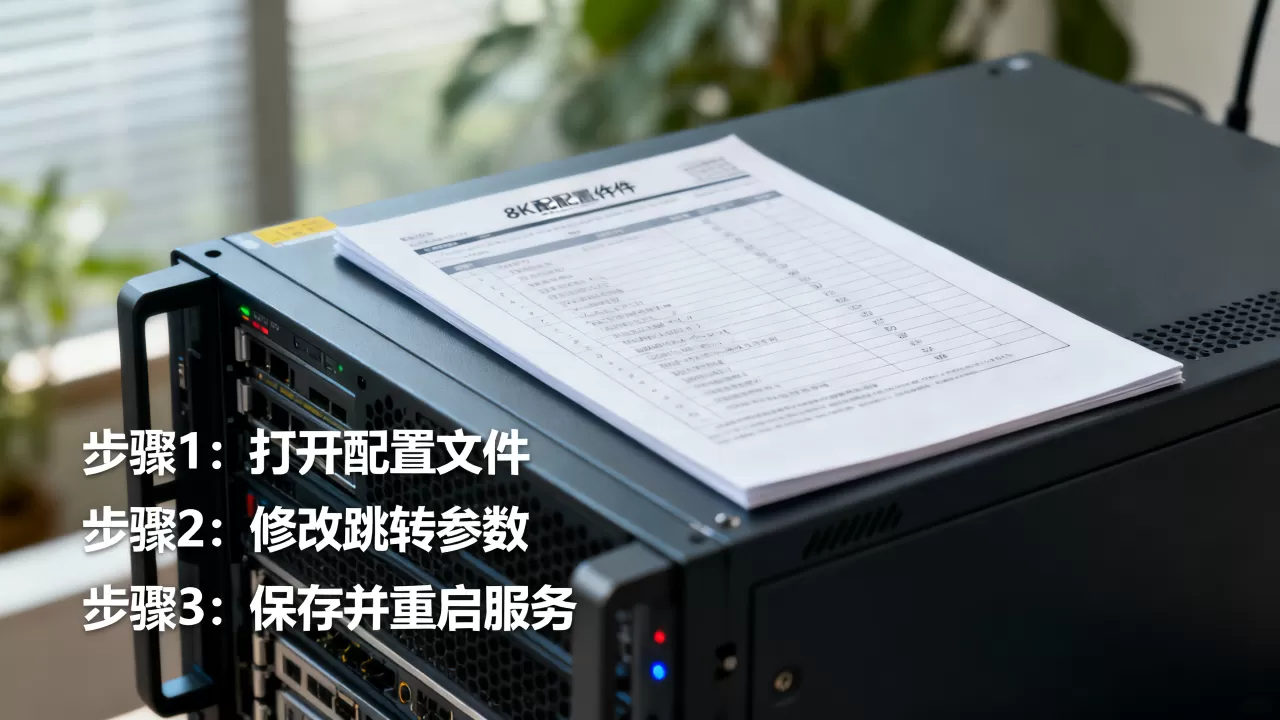 服务器跳转配置文件如何配置?,具体步骤有哪些? 服务器跳转配置文件如何配置?,具体步骤有哪些?